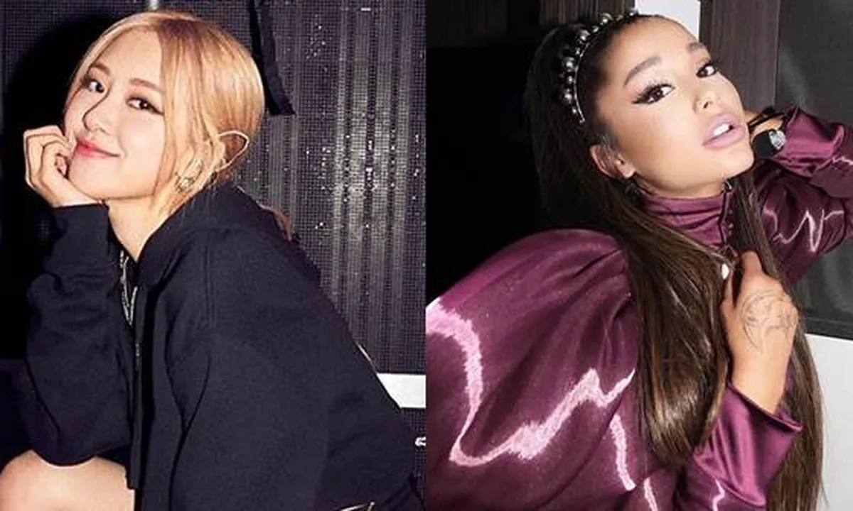 Rose BLACKPINK Dapat Hadiah Spesial Dari Ariana Grande, Isinya Apa?