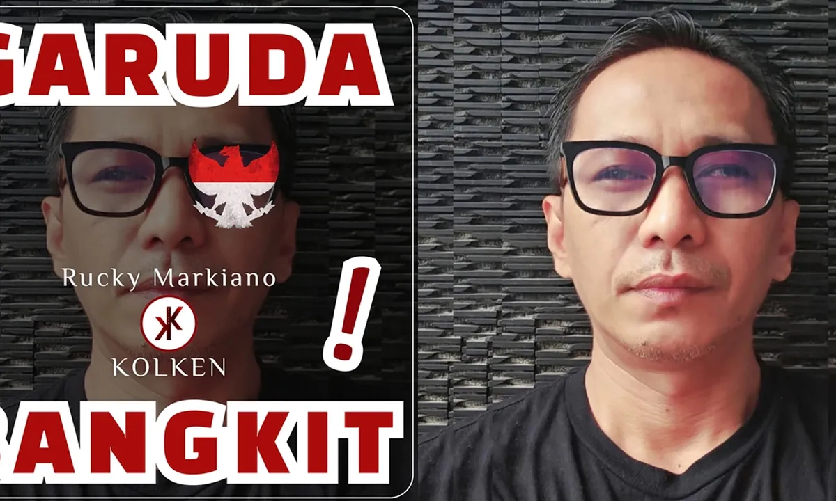 Rucky Markiano 'KOLKEN' Rilis 'Garuda Bangkit!', Single yang Berikan Kobaran Api Semangat
