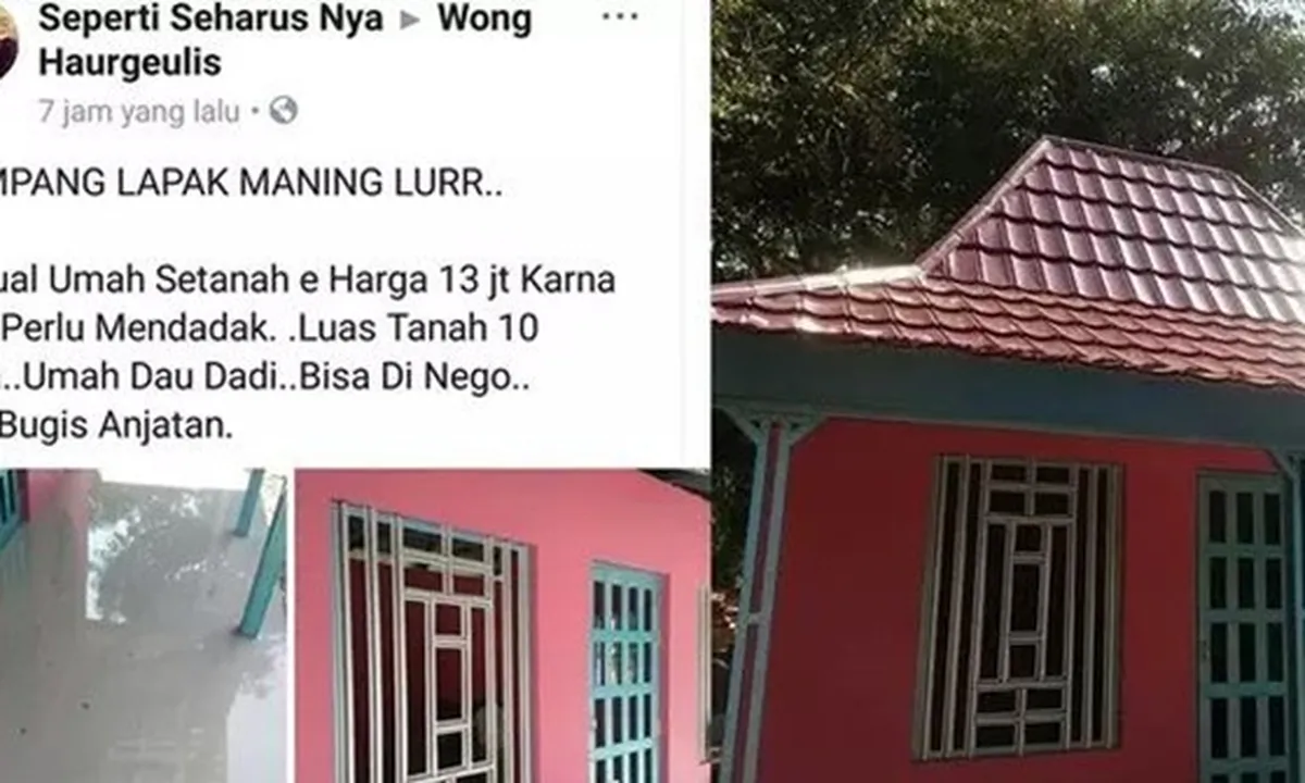 Rumah Ini Dijual Murah Seharga 13 Juta, Tapi Lokasinya Bikin Merinding