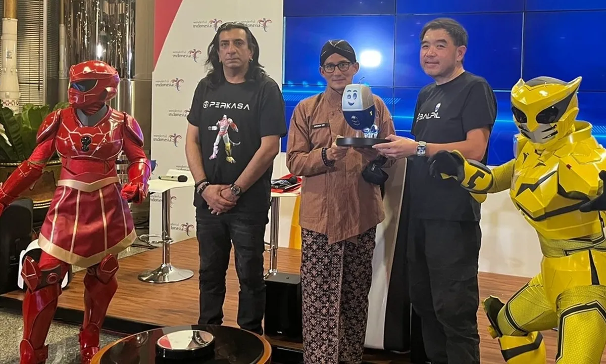 Sandiaga Uno Apresiasi 'Balpil' Animasi Superheroes Karya Anak Negeri