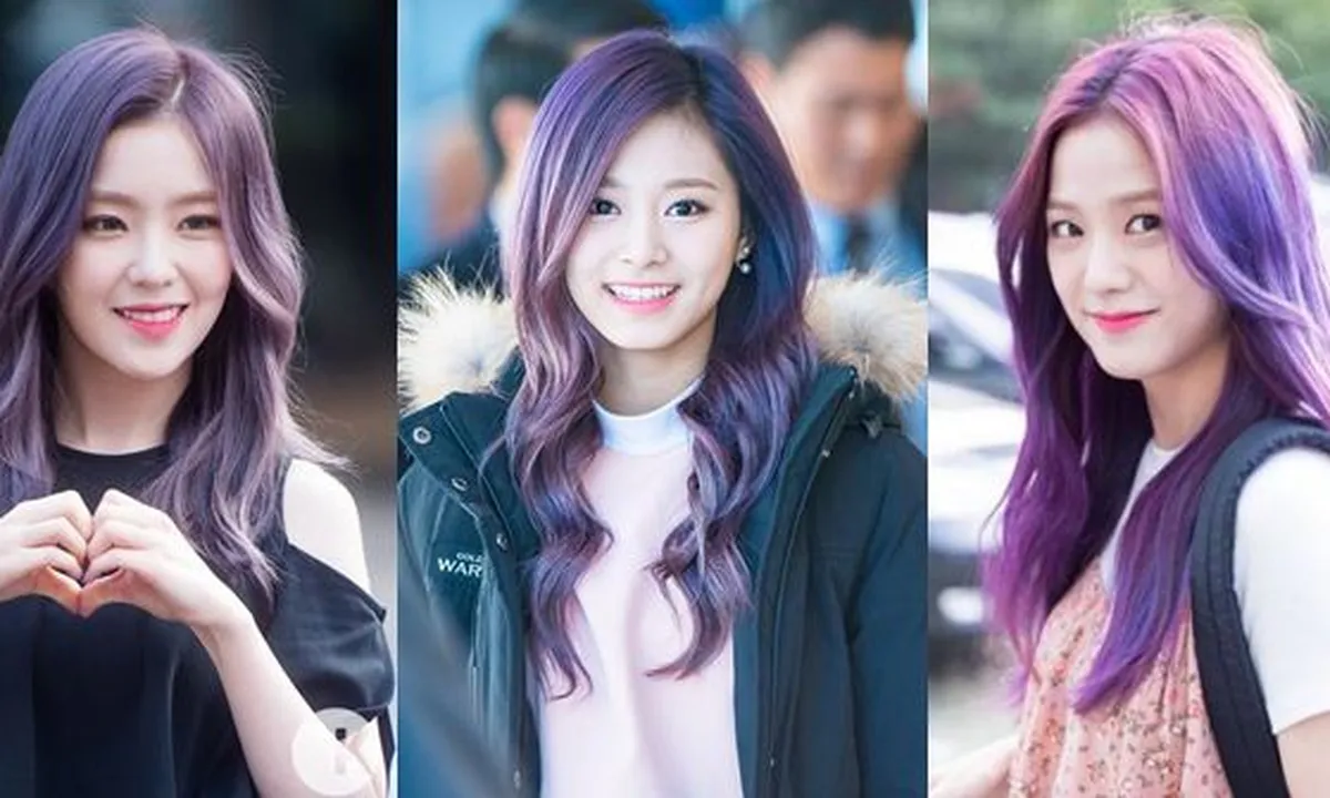 Sang Visual Dari 3 Girl Group Ini Pernah Tampil Dengan Rambut Ungu, Super Kece!