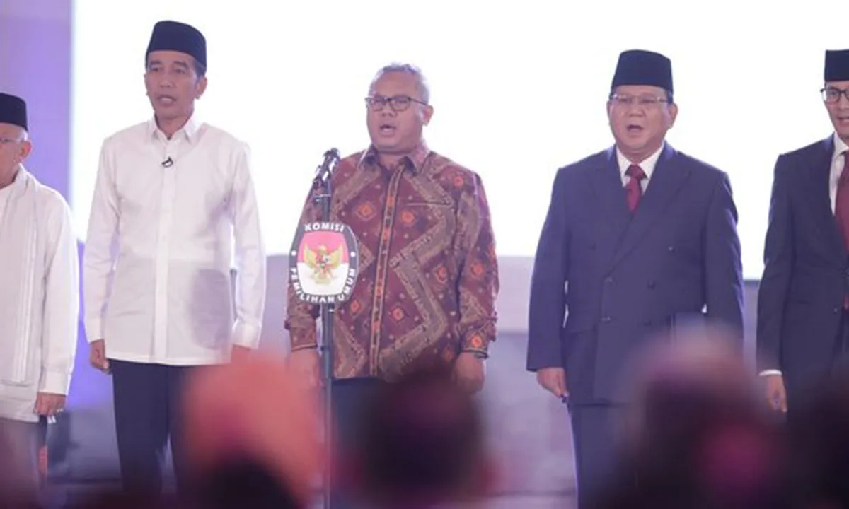 Sederet Kejadian Unik di Debat Capres Pertama, Ada Prabowo Joget!