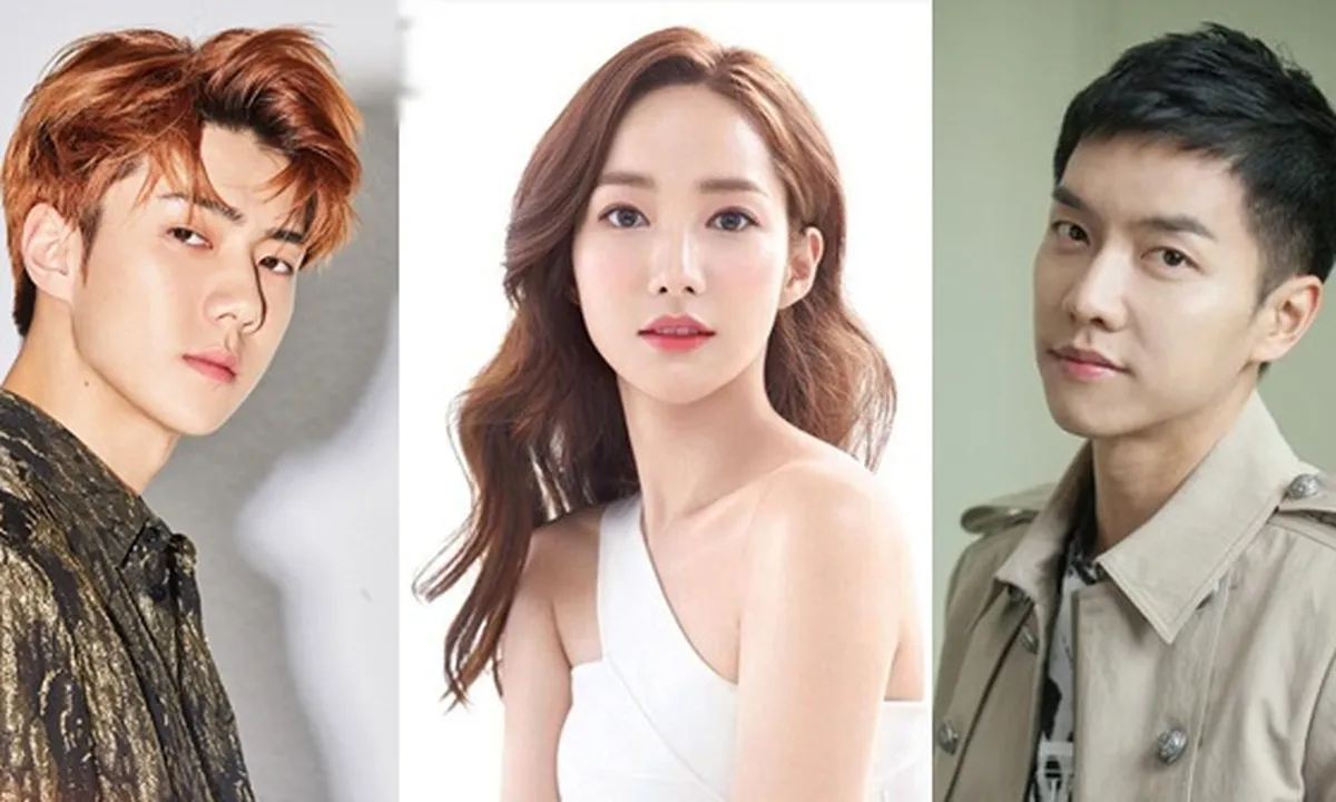 Sehun EXO Makan Bareng Park Min Young, Lee Seung Gi & Cast 'Busted! 2'