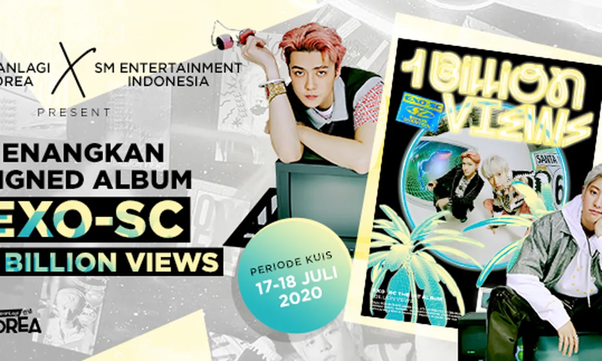Selamat! Ini Dia Pemenang Signed Album EXO-SC '1 Billion Views'