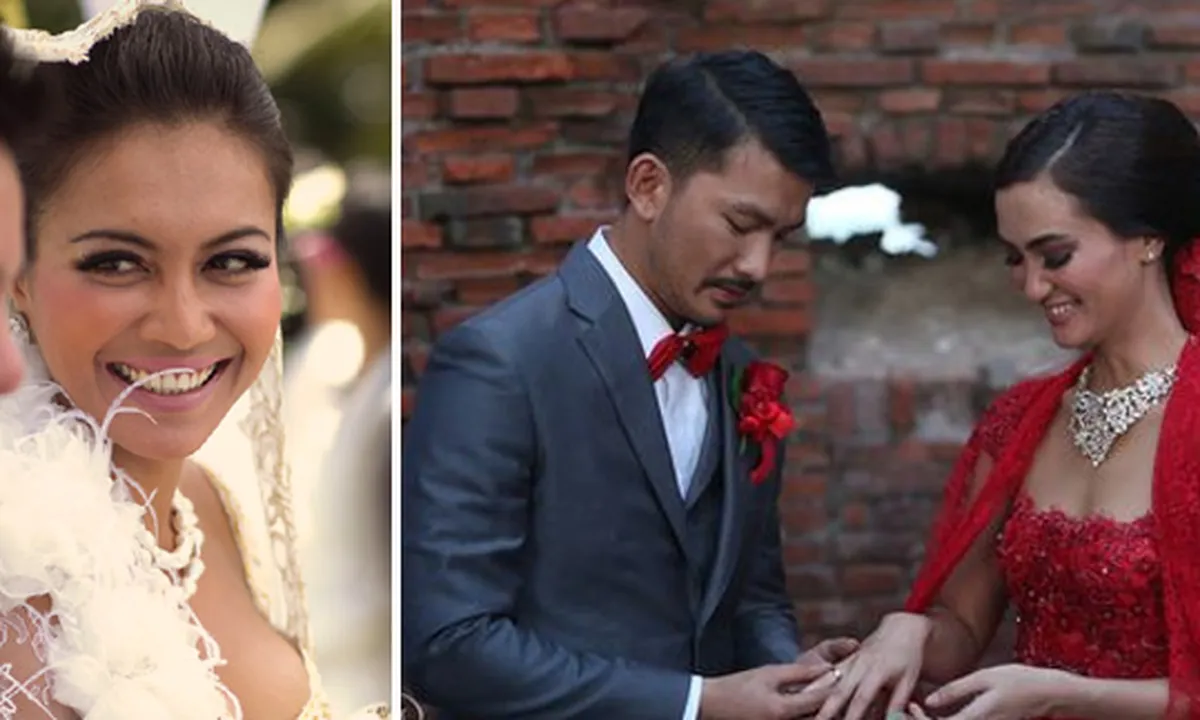 Selebriti Ini Pilih Menikah di Ruang Terbuka