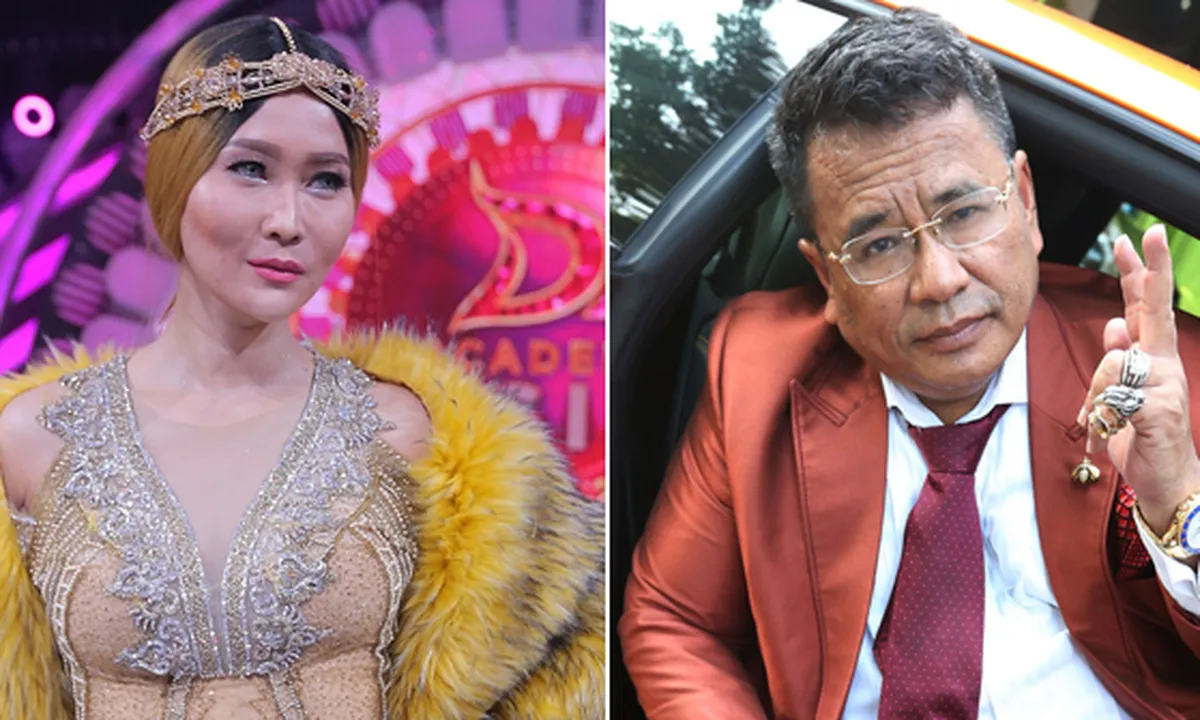 Selfie Bareng Inul Daratista, Wajah Hotman Paris Berubah Jadi 'Cantik'