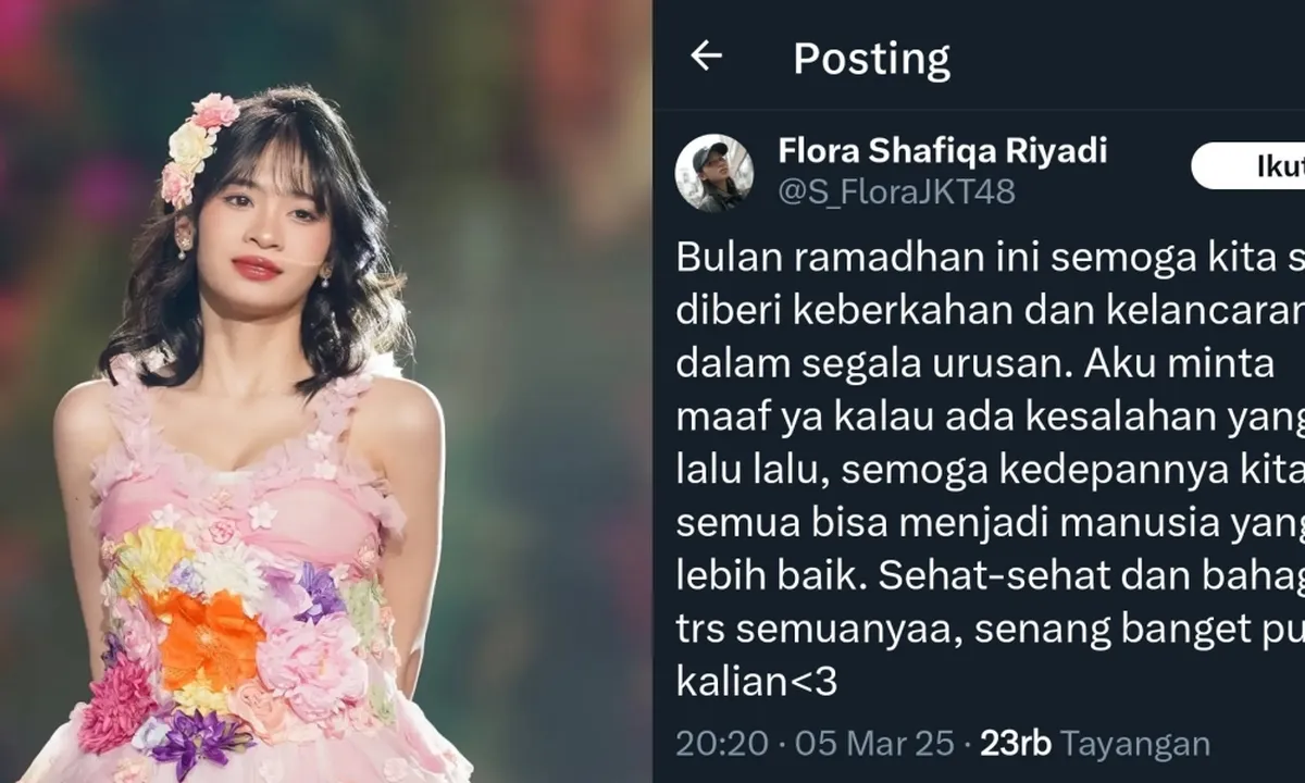 Sempat Terlibat Skandal, Flora Shafiqa Resmi Mengundurkan Diri dari JKT48