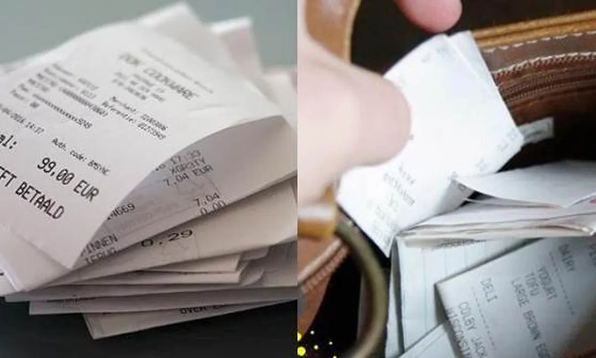 Simpan Setruk Belanja atau Kertas ATM, Hati-Hati Bisa Mengancam Kesehatan!