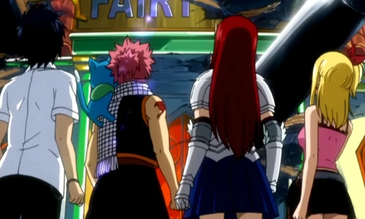 Sinopsis Anime Fairy Tail Phantom Lord Arc, Misi Balas Dendam dan Perang Besar Antar Guild