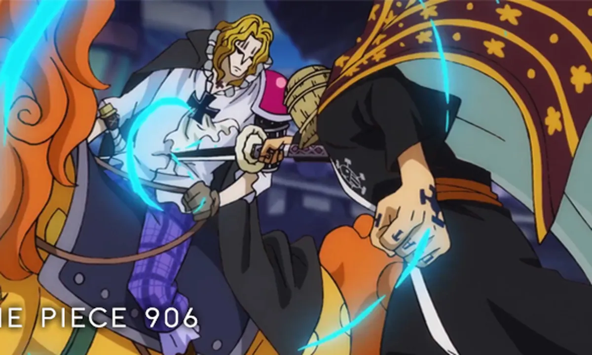 Sinopsis ONE PIECE Episode 906 - Duel Trafalgar Law VS Basil Hawkins