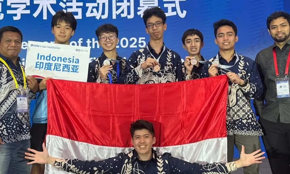Siswa Asal Indonesia Berhasil Raih Medali di Ajang AI Internasional