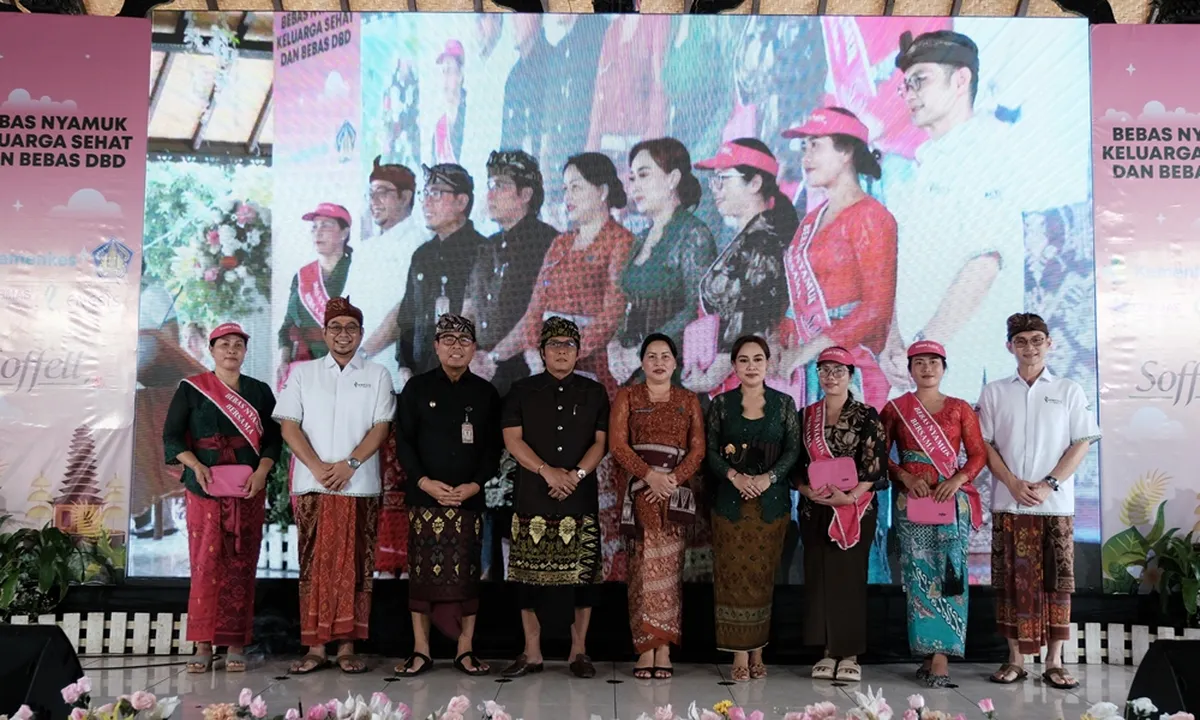 Soffell dan Pemprov Bali Edukasi 3M Plus untuk Cegah DBD di 35 Desa