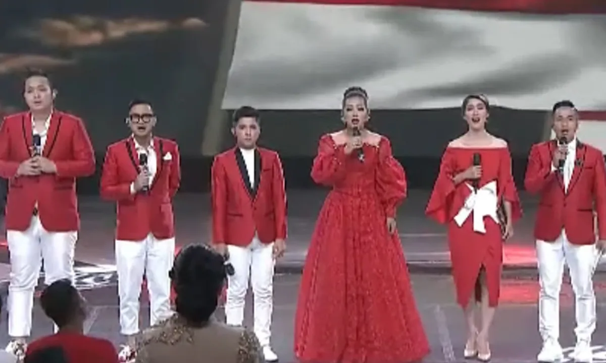Soimah dan Para Host D'Star Ikut Baris Berbaris Bareng Tim Paskibraka