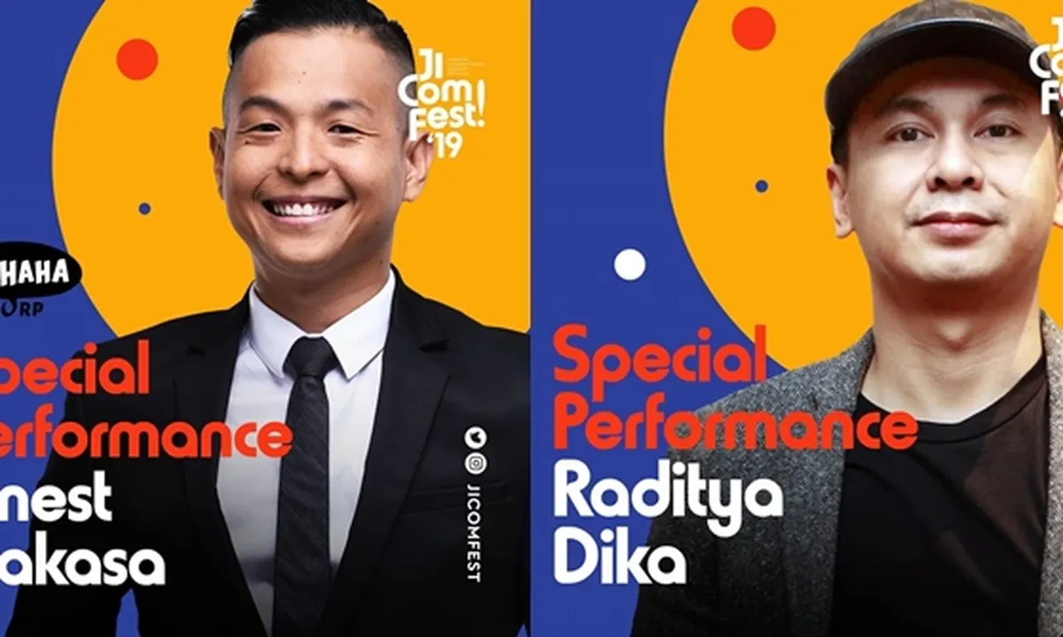 Special Performance Jicomfest 2019, Ernest Prakasa Hingga Raditya Dika!