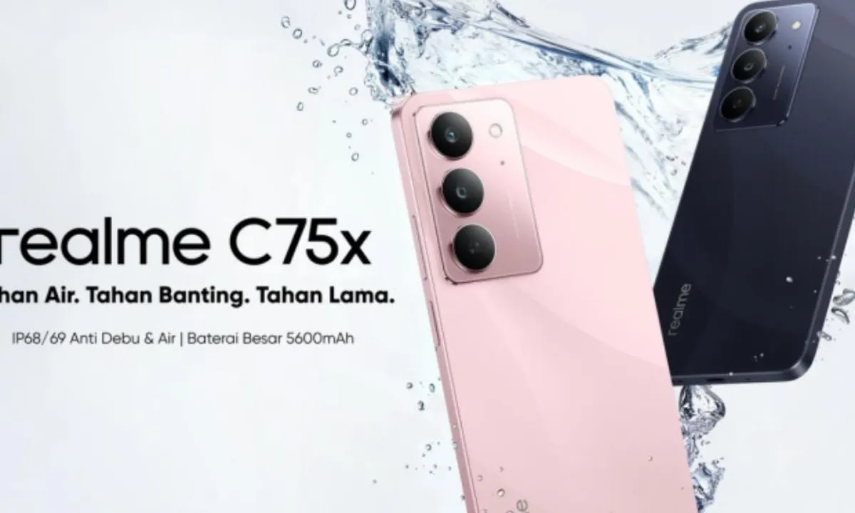 Spesifikasi Lengkap dan Harga Resmi Realme C75X di Indonesia