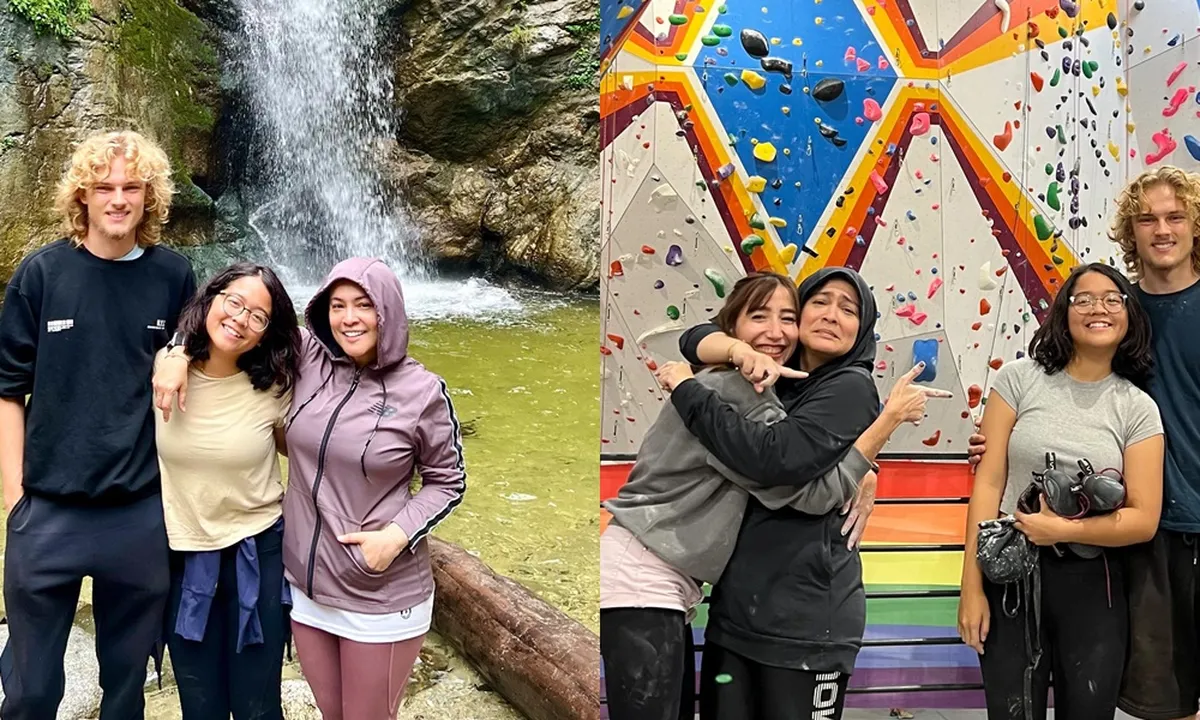 Sudah Dikenalkan, 7 Potret Astrid dan Uya Kuya Bareng Pacar Bule Cinta Kuya