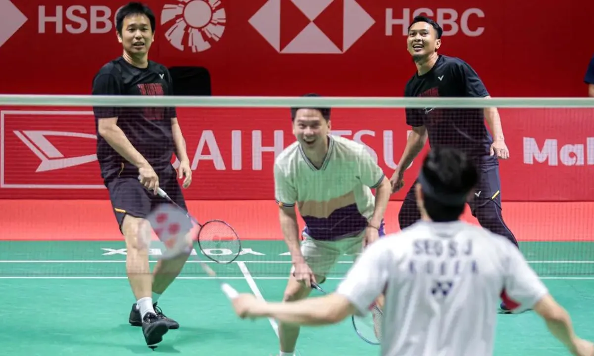 Sudah Gantung Raket, Kevin Sanjaya 'Comeback' di Tribute to The Daddies
