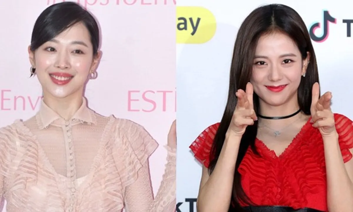 Sulli dan Jisoo BLACKPINK Pakai Busana Mirip, Siapa yang Lebih Kece?