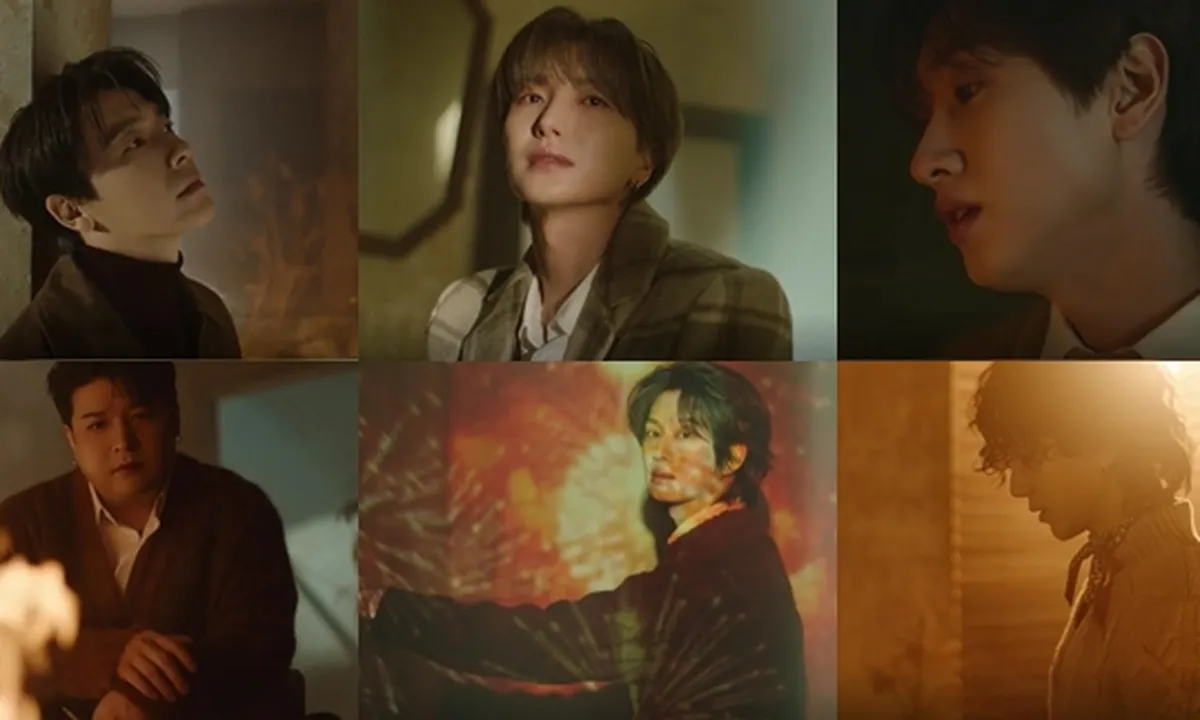 SUPER JUNIOR Rilis Teaser Image MV 'Callin', Oppa Pamerkan Wajah-Wajah Sendu