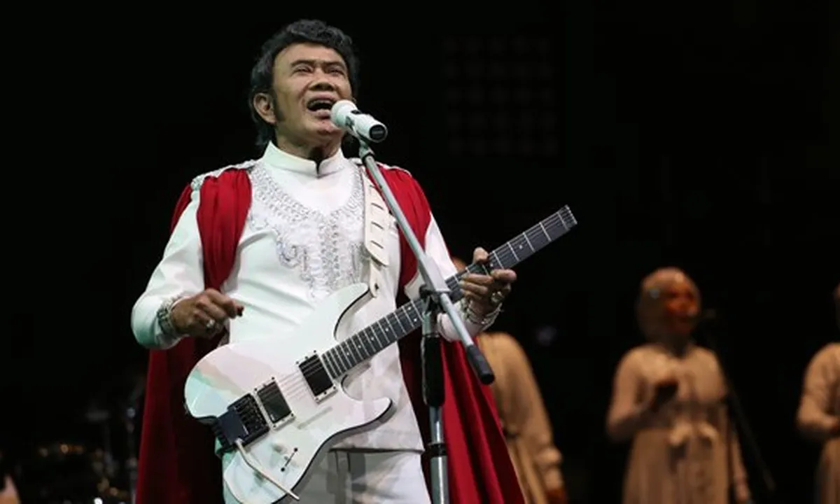Tampil di Synchronize Fest 2018, Rhoma Irama Ajak Anak Muda Joget Bersama
