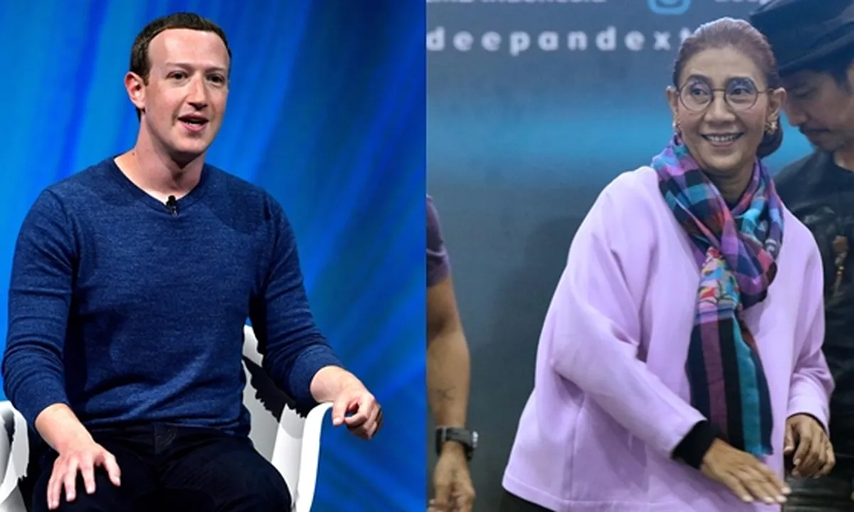Menteri Susi Pudjiastuti Tantang Bos Facebook Lomba Dayung, Minta Hadiah Saham