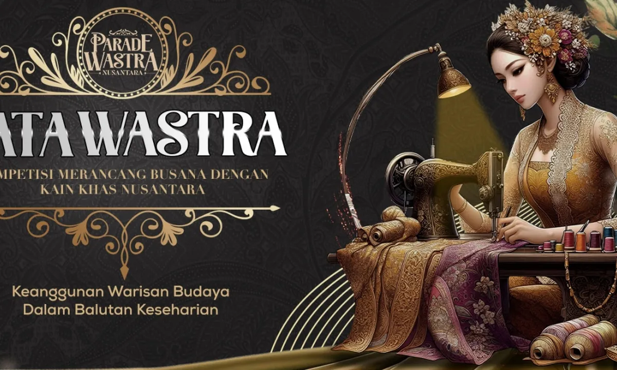 Tata Wastra 2025 Kompetisi Merancang Busana dengan Kain khas Nusantara, Segera Daftarkan Dirimu!