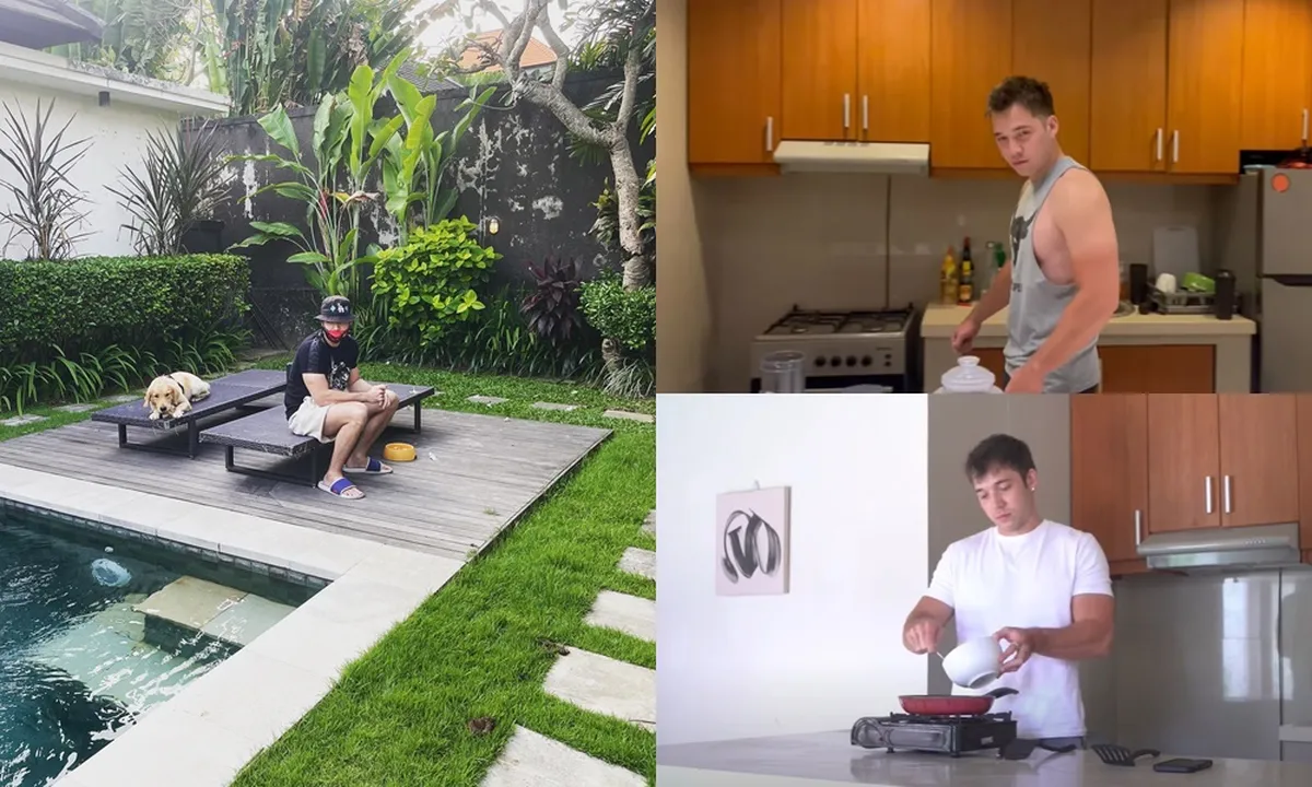 Tempati Vila di Bali, 7 Potret Dapur Stefan William yang Minimalis - Punya Pemandangan Indah