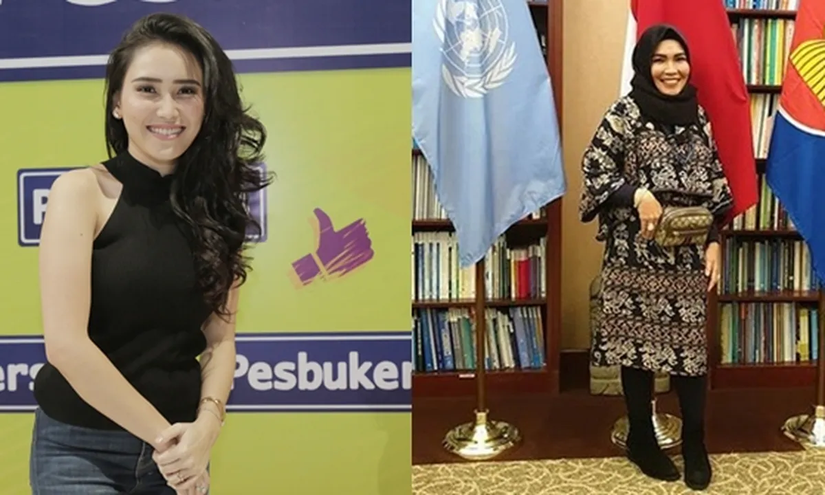 Terbang ke Amerika Serikat, Ibunda Ayu Ting Ting Hadiri Acara di Kantor PBB