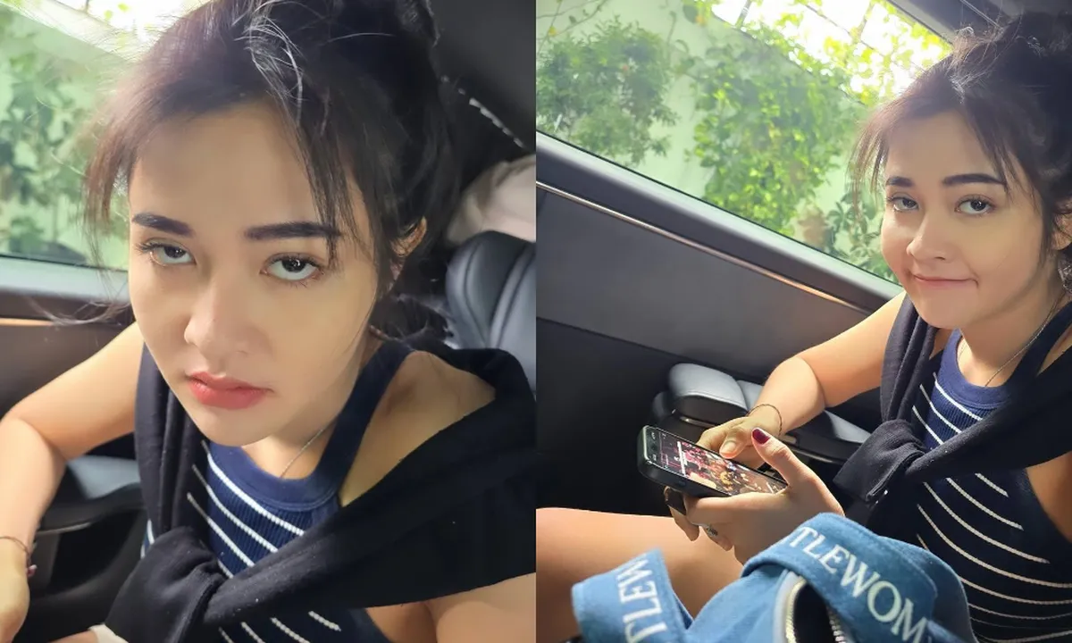 Terbiasa Tampil Cantik Sempurna, Begini Potret Bella Bonita dengan Pose Gak Banget