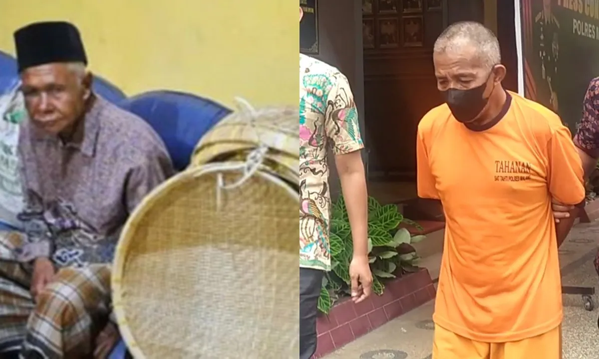 Ternyata! Uang Milik Kakek Penjual Anyaman Bambu Dirampas Tukang Ojek