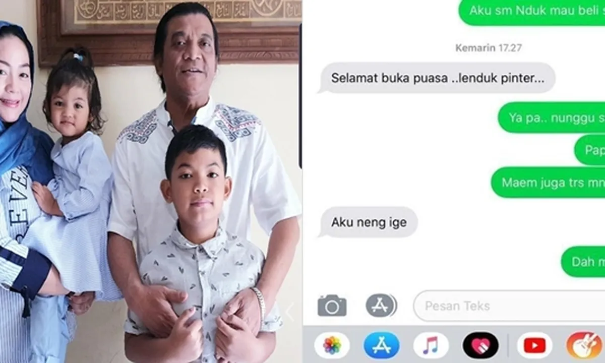 Terungkap Isi SMS Terakhir Didi Kempot dan Istri