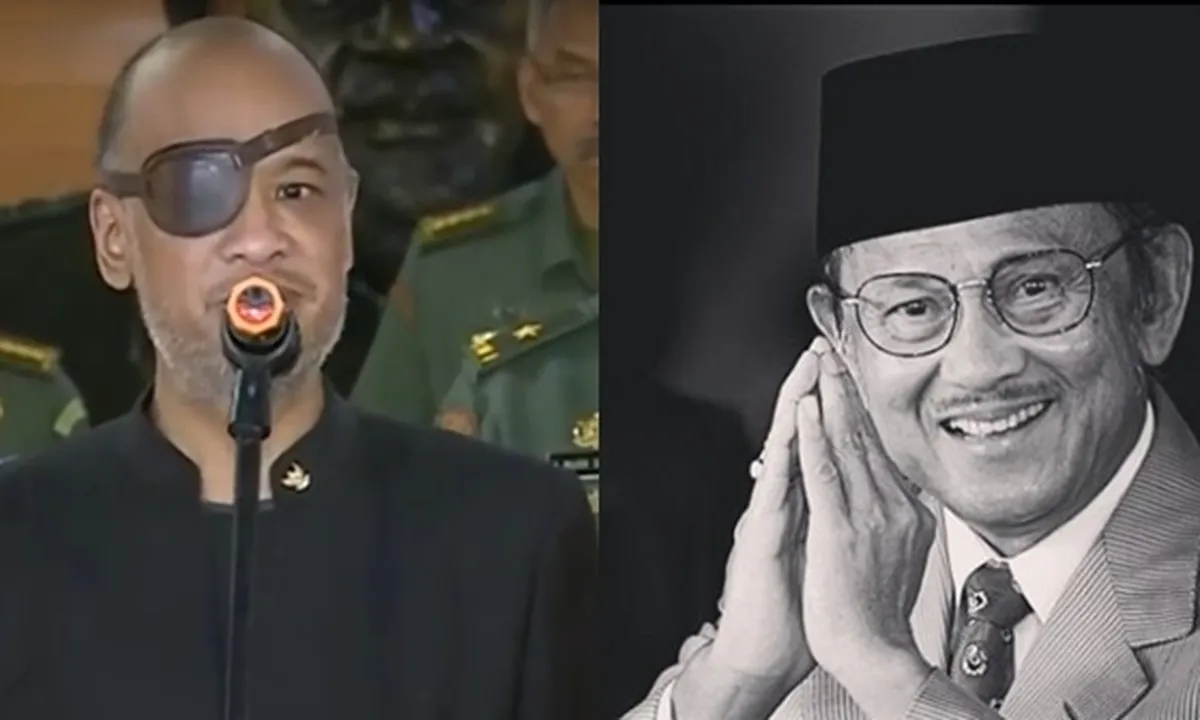 Thareq Kemal, Putra BJ Habibie yang Curi Perhatian Karena Mirip Nick Fury