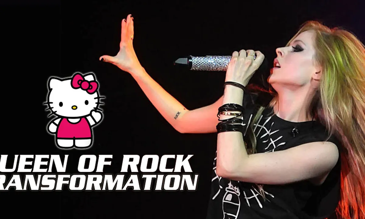 Transformasi Avril Lavigne, Dari Rocker Gothic ke Hello Kitty