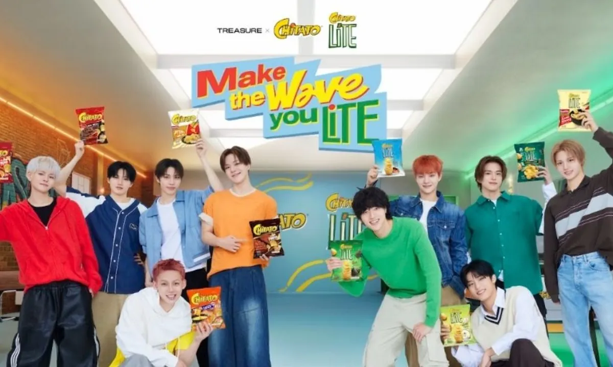 TREASURE Resmi Jadi Brand Ambassador Kampanye Terbaru Chitato & Chitato Lite