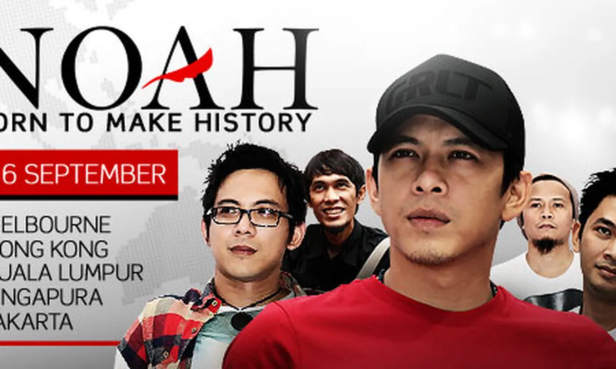 Tur Born To Make History, NOAH Siap Cetak Sejarah Baru!