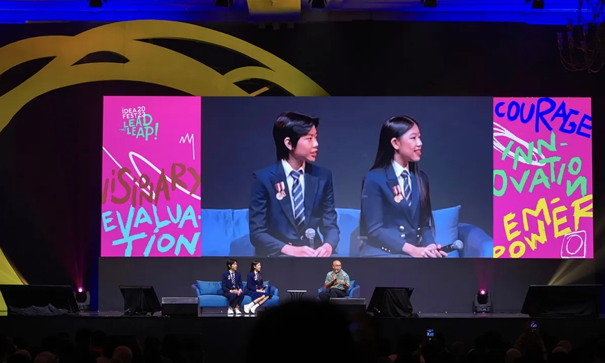 Turut Meriahkan Ideafest 2023, Mischka-Devon Jadi Pembicara Termuda