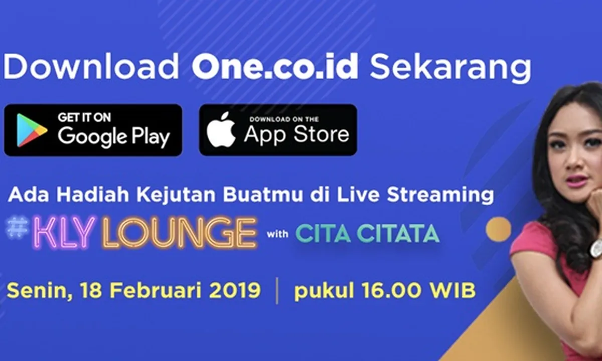Tutorial Ikutan Kuis KLY Lounge Cita Citata, Ada Hadiah Kejutan Buatmu