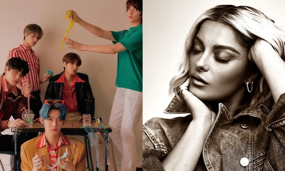 TXT Kolaborasi Bareng Bebe Rexha di IG Live, Soobin Auto Trending di Twitter