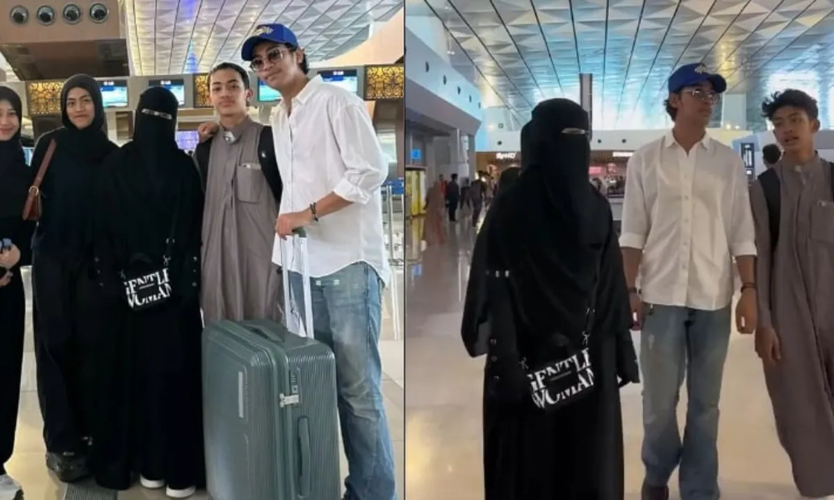 Umi Pipik Lepaskan Kepergian Bilal Ataya yang Melanjutkan Pendidikan di Yaman - Tak Kuasa Nahan Air Mata
