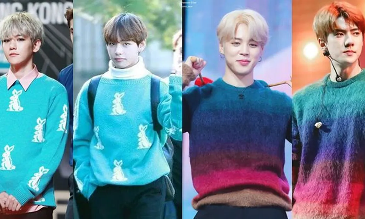 Ups Tercyduk! 9 Momen EXO & BTS 'Saling Curi' Style Fashion