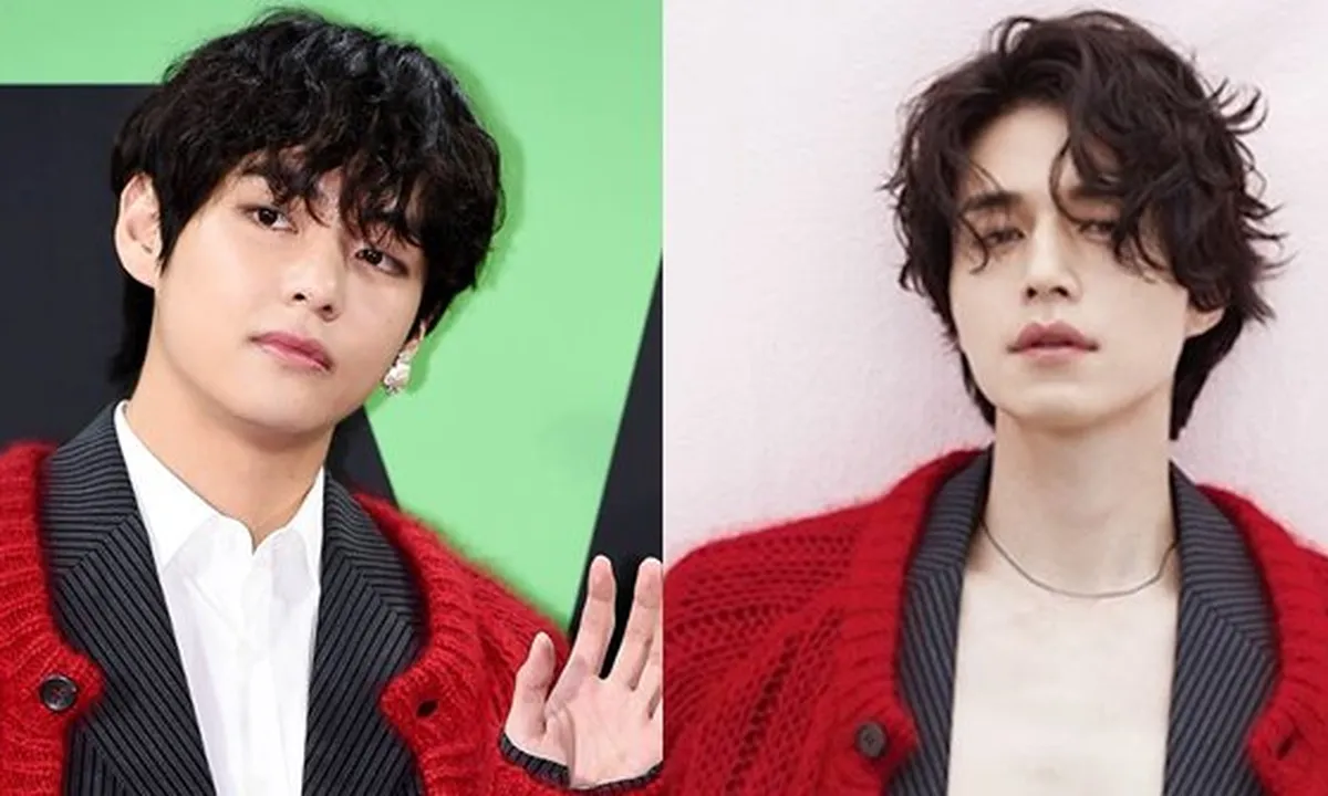 V BTS dan Lee Dong Wook Pakai Busana yang Sama, Siapa Lebih Mempesona?