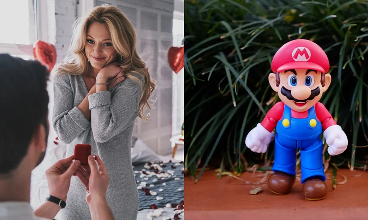 Valentine, Cowok Ini Lamar Pacar Pakai Game Mario Bros