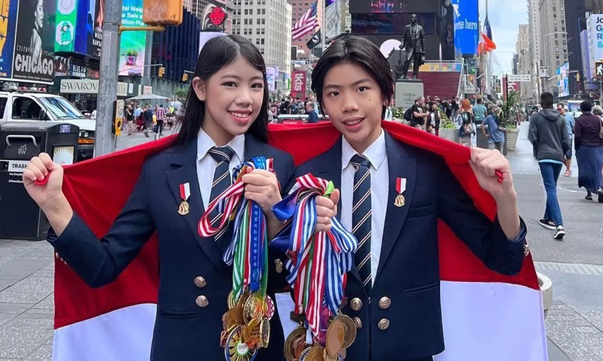 Viral di TikTok, Ini Kisah Inspiratif Mischka-Devon Kakak Adik Berprestasi