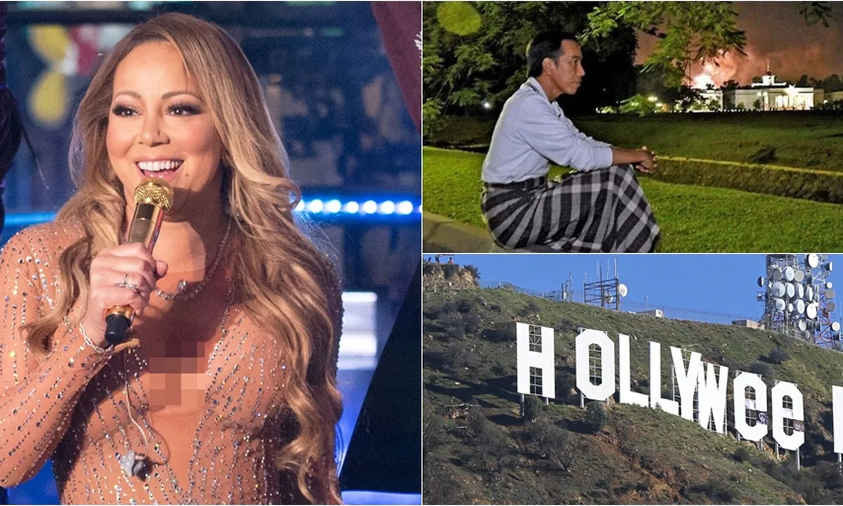 Viral, Ini Cara Jokowi Hingga Mariah Carey Meriahkan Tahun Baru