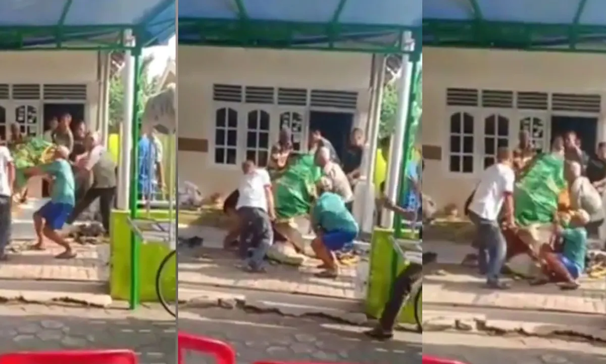 Viral! Jenazah Jatuh Dari Keranda Saat Diberangkatkan Ke Pemakamam