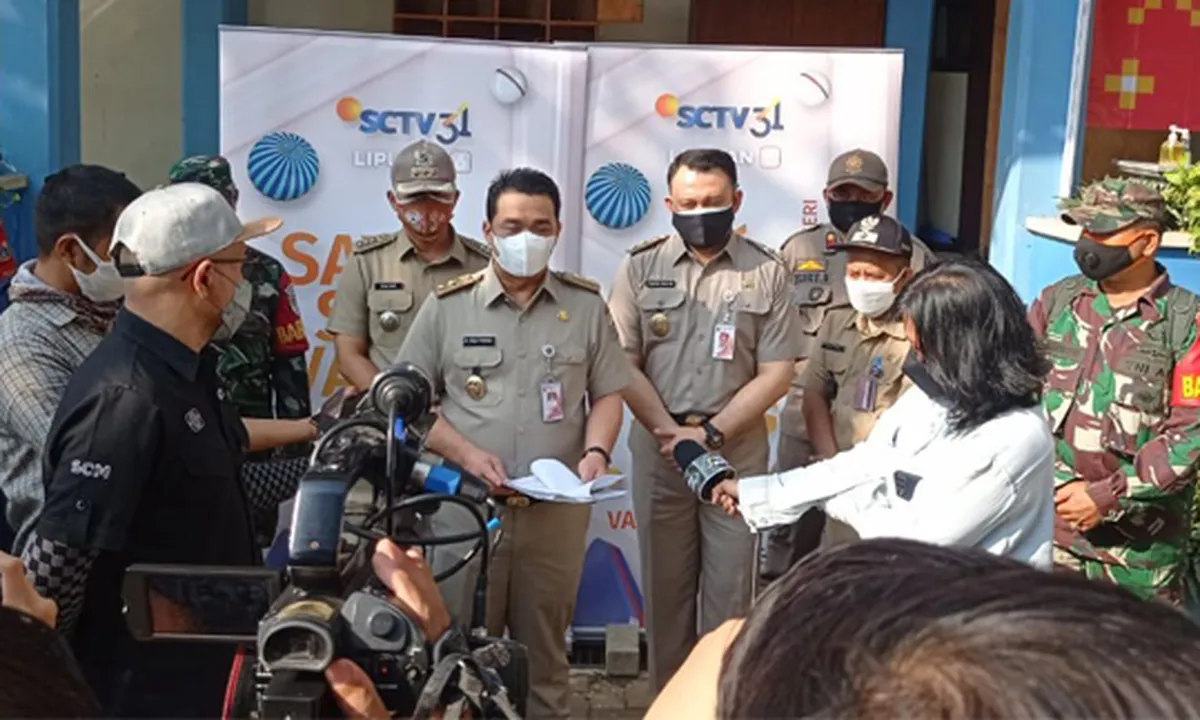 Xtraordinary Vaksin SCTV Kembali Digelar, Wagub DKI Jakarta Ahmad Riza Patria Turut Hadir