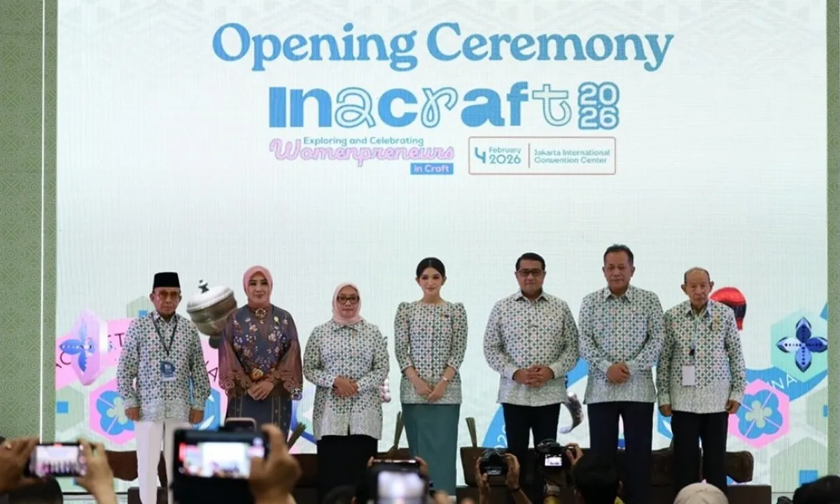 Womenpreneurs Jadi Sorotan, INACRAFT 2026 Resmi Dibuka