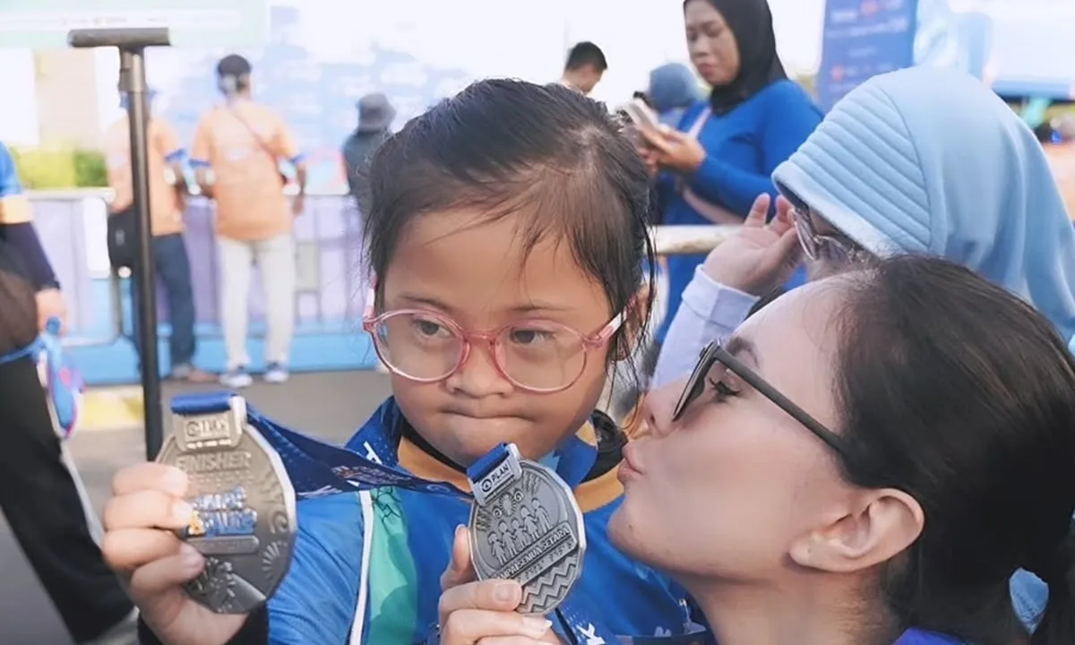 Wulan Guritno Sampaikan Pesan Menyentuh Usai Marathon 3K Bareng Anak Disabilitas