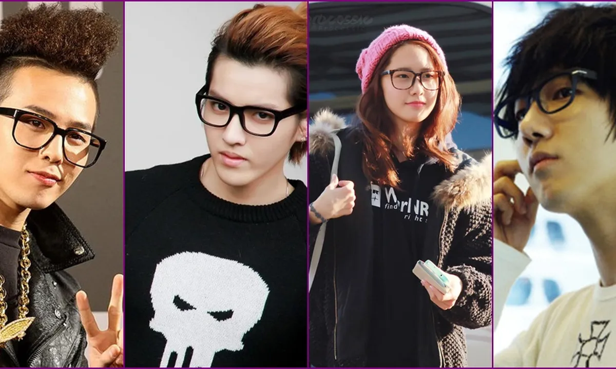 Yakin Deh, Para Idol K-Pop Ini Lebih Keren Pakai Kacamata
