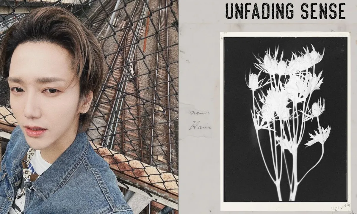 YESUNG SUPER JUNIOR Rilis Schedule Poster dari Mini-album ke-5 'Unfading Sense'